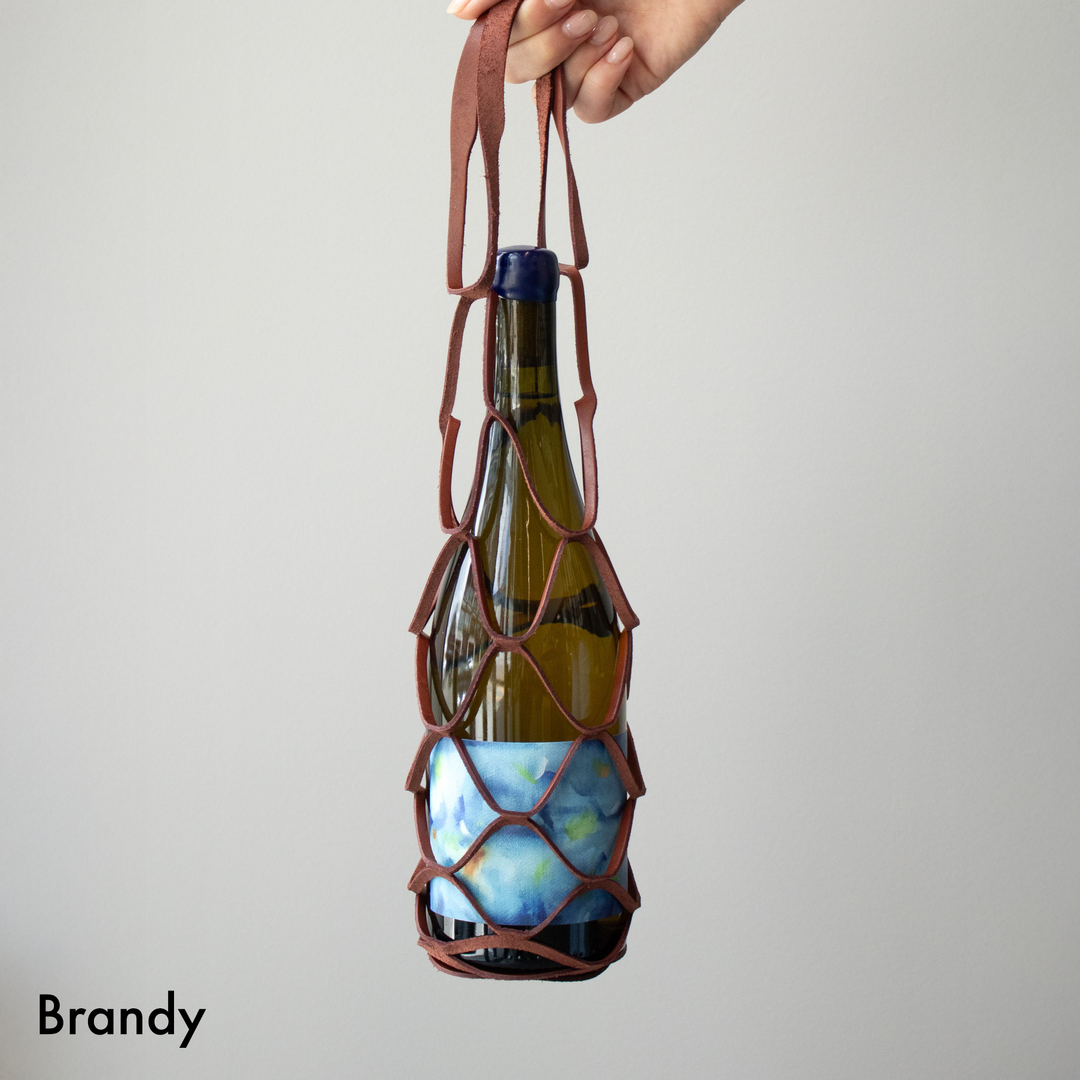 Botello Leather Wine Bags