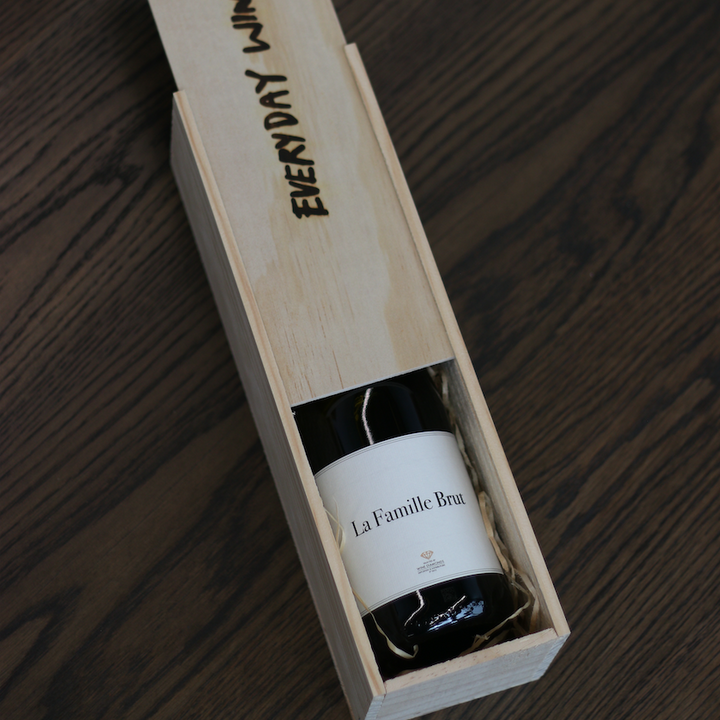 Everyday Wine Wooden Wine Box - Single