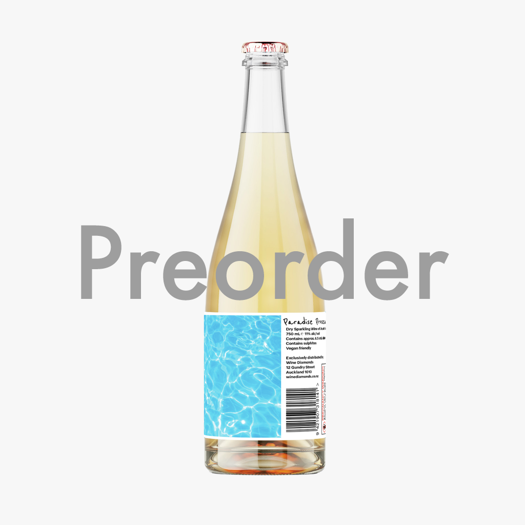 Paradise Prosecco 'Blue Label' Brut Dry NV - Case of 12 Pre-order Deal